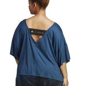 Adidas 11 Honore Training Blue T-shirt Tee, Size 3X, New with Tag Retail $110
